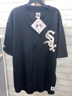Majestic Black Chicago White Sox Jersey